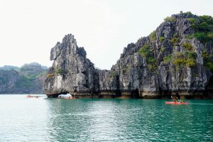Some more Kayakers at Halong Bay