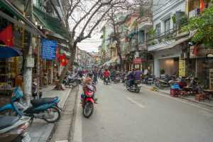 Scooters Everywhere in Hanoi