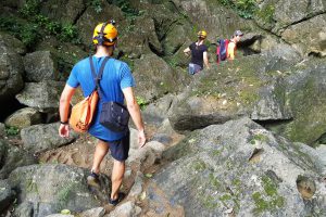 Rocky Climb on Tu Lan Expedition