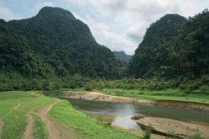 Entering the Mountains on Tu Lan Expedition