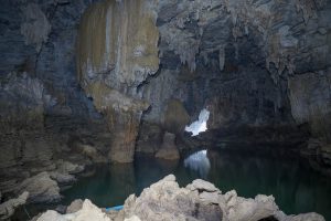 Inside Ken Cave on Tu Lan Expedition