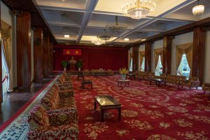 Inside Independence Palace in Ho-Chi-Minh-City