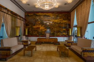 Inside Independence Palace in Ho-Chi-Minh-City