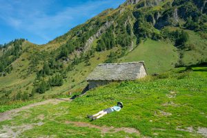 Lunch Break at Alpe di Cristallina