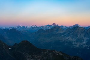 Nufenen Pass and Bernese Alps